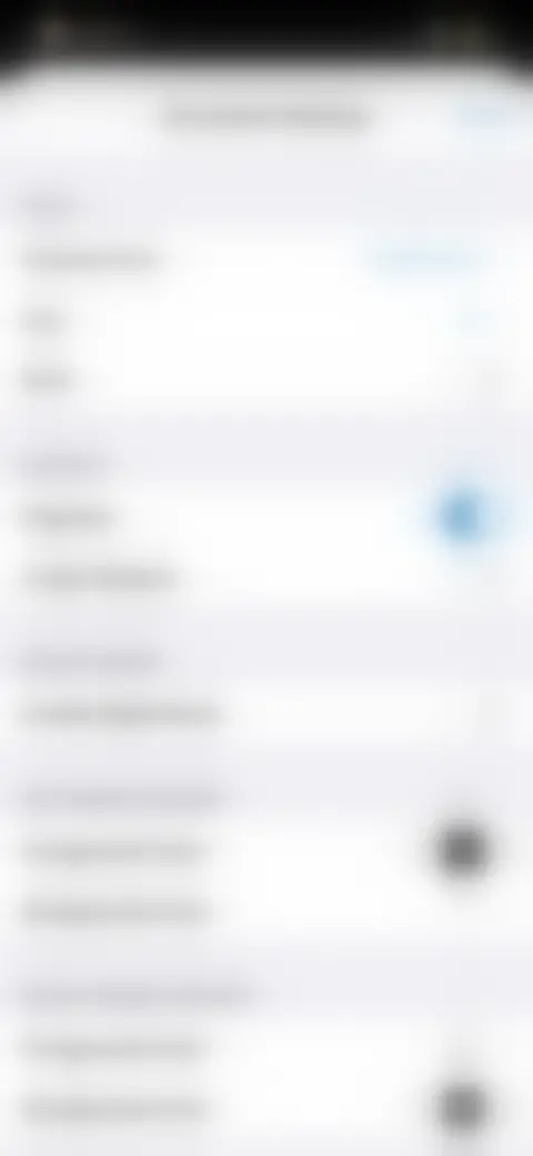 Locked screen preview