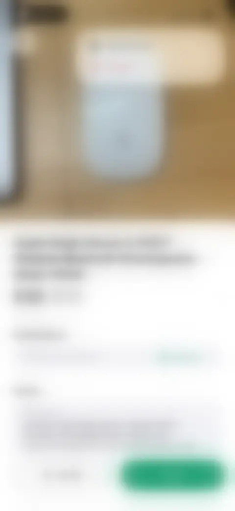 Locked screen preview