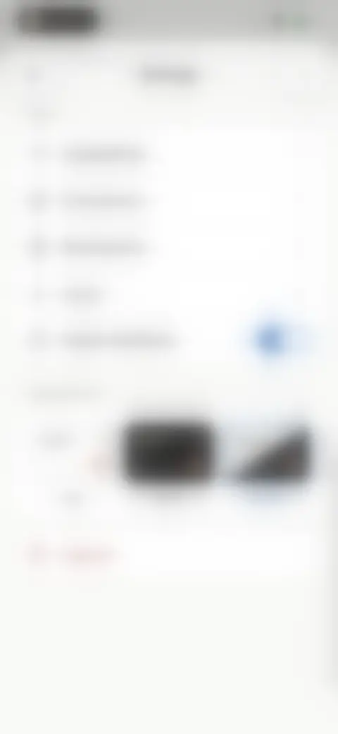 Locked screen preview