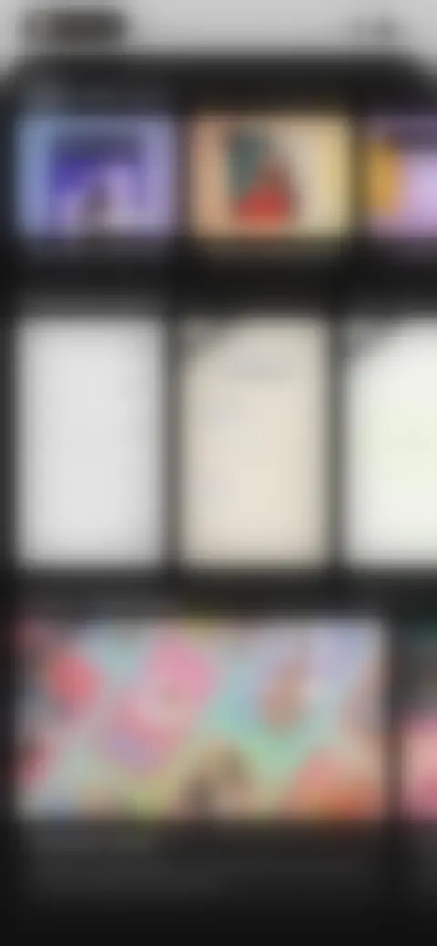 Locked screen preview