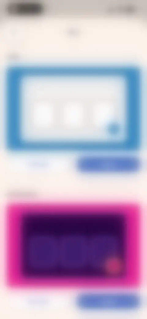 Locked screen preview