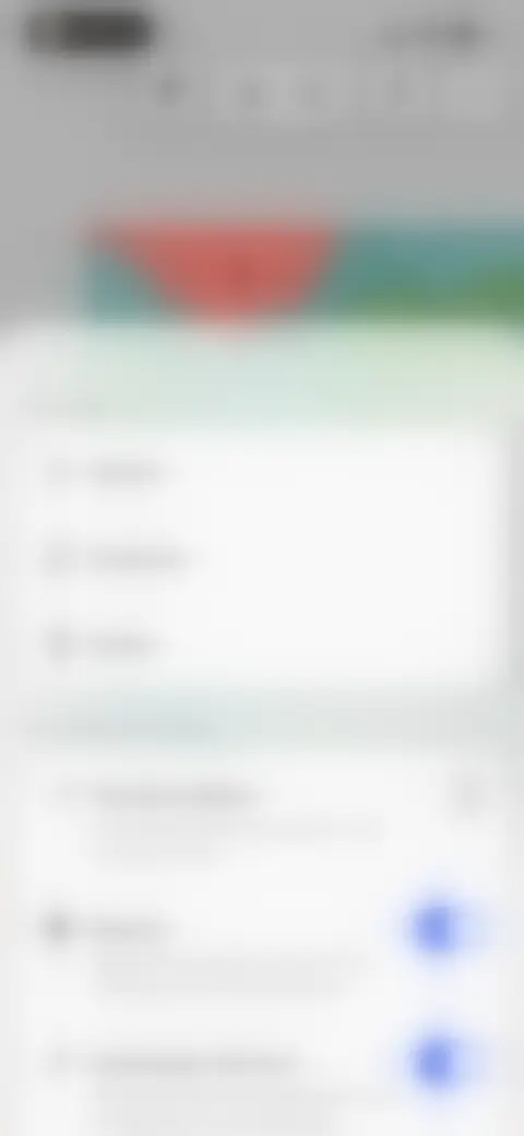 Locked screen preview