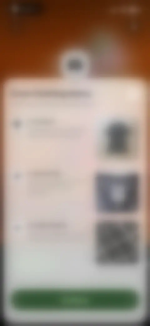 Locked screen preview