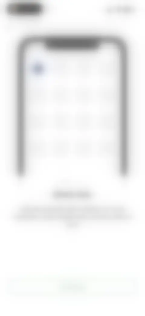 Locked screen preview