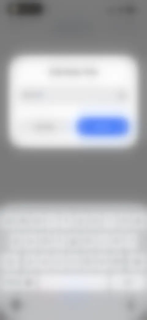 Locked screen preview