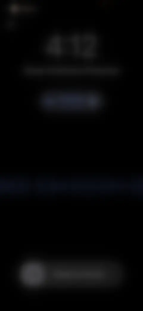 Locked screen preview