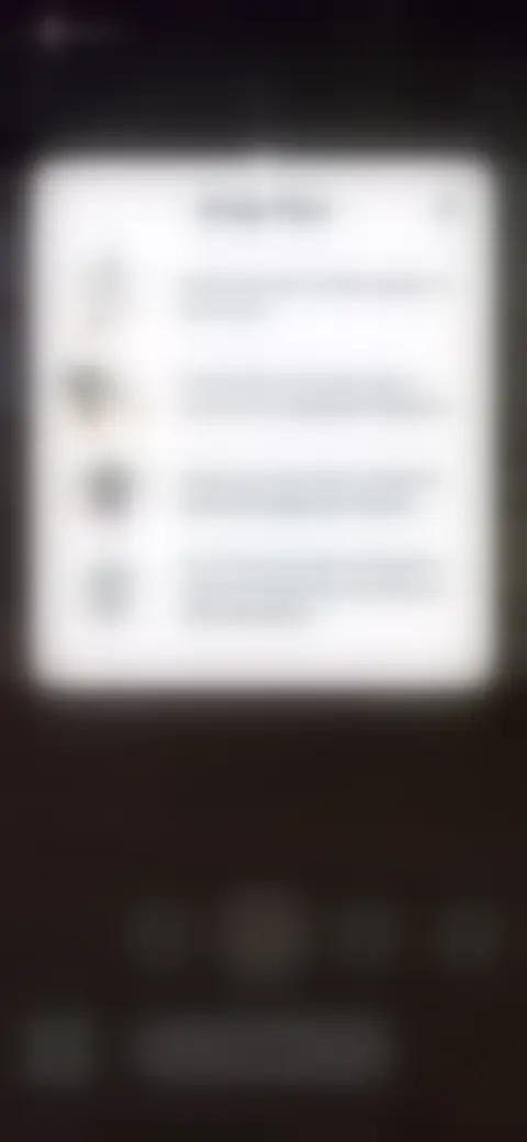 Locked screen preview