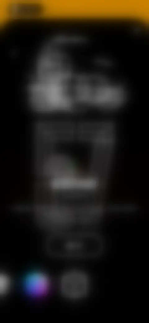 Locked screen preview