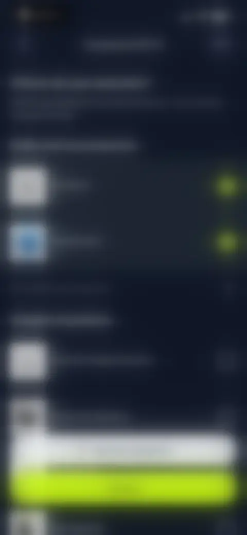 Locked screen preview