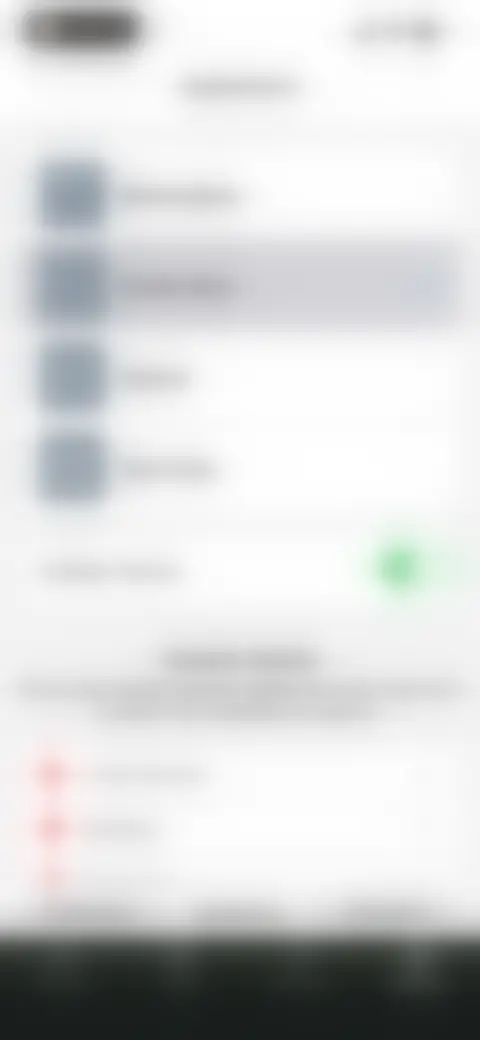 Locked screen preview