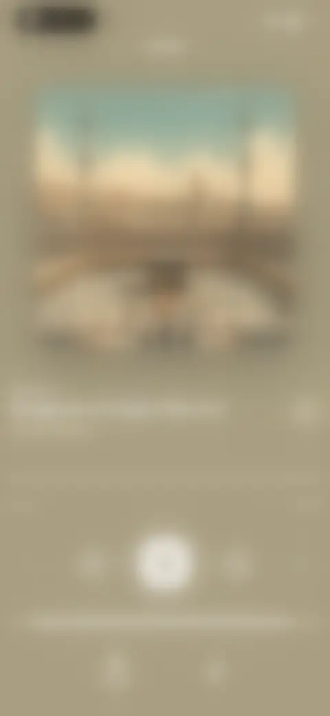 Locked screen preview
