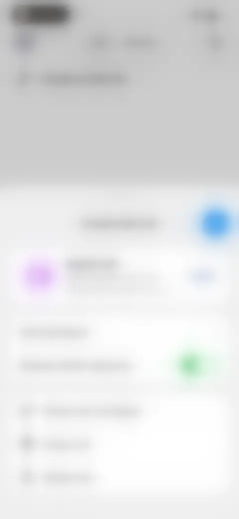 Locked screen preview