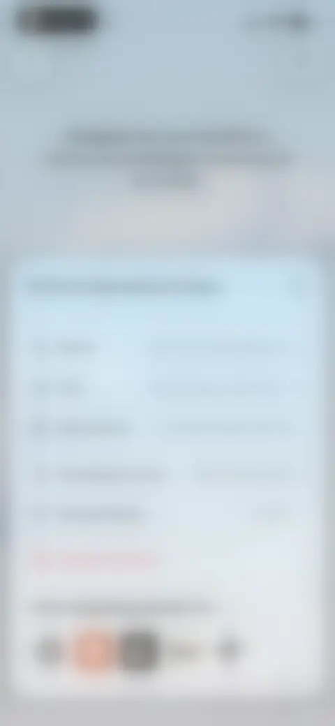 Locked screen preview