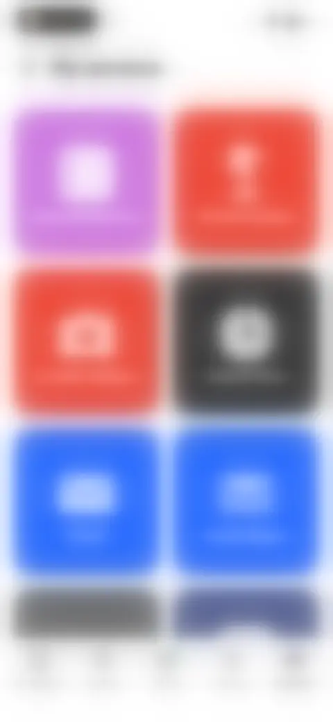 Locked screen preview