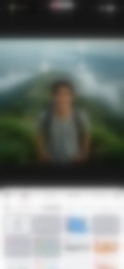Locked screen preview