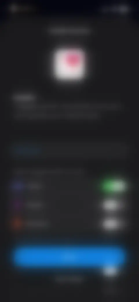 Locked screen preview