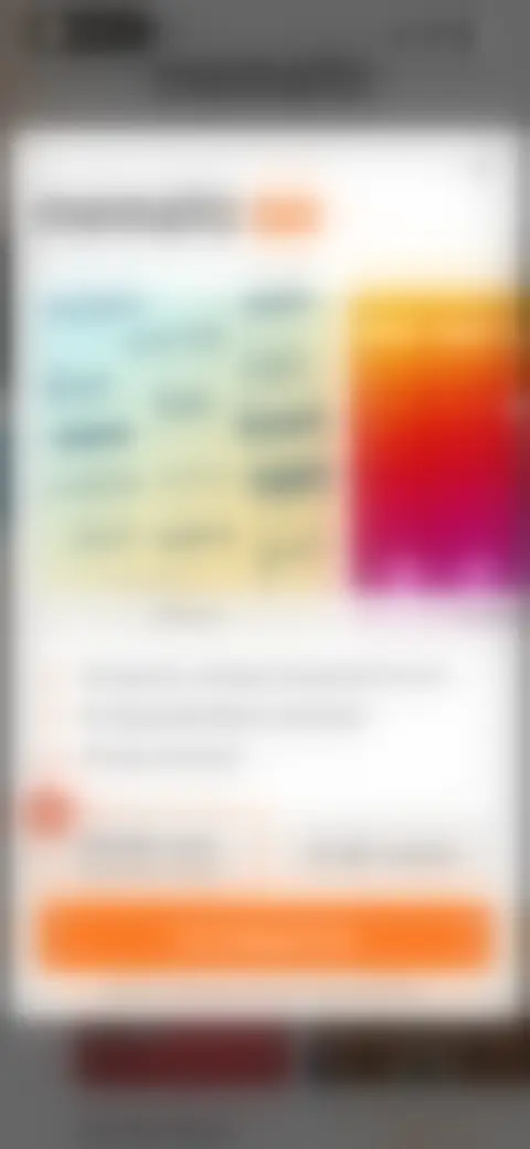 Locked screen preview