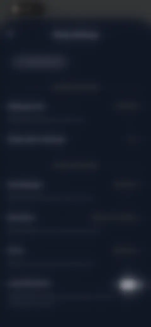 Locked screen preview