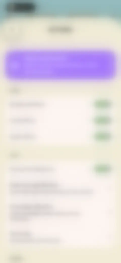Locked screen preview