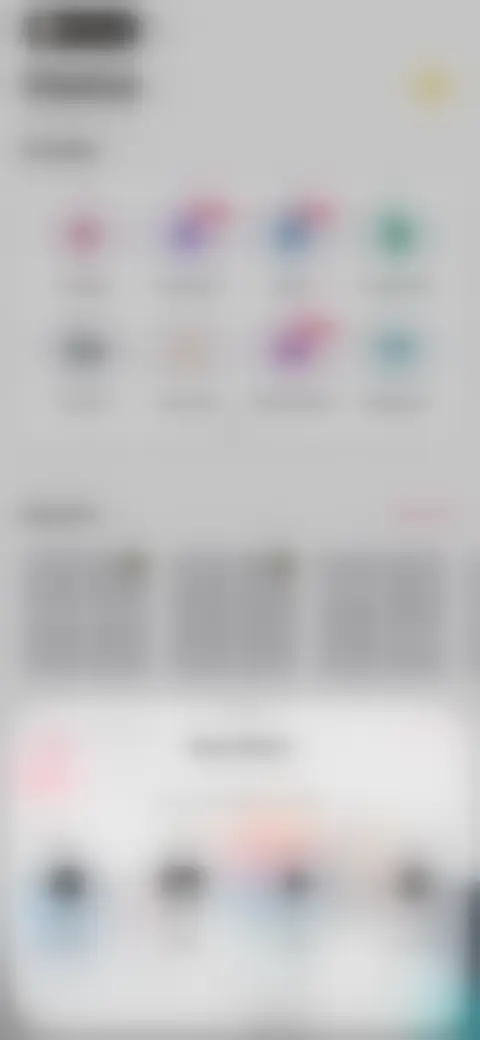 Locked screen preview