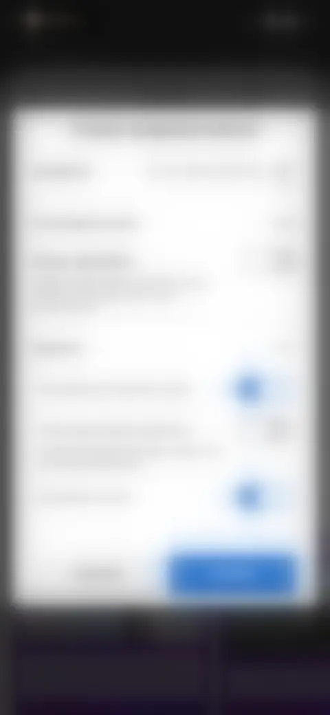 Locked screen preview