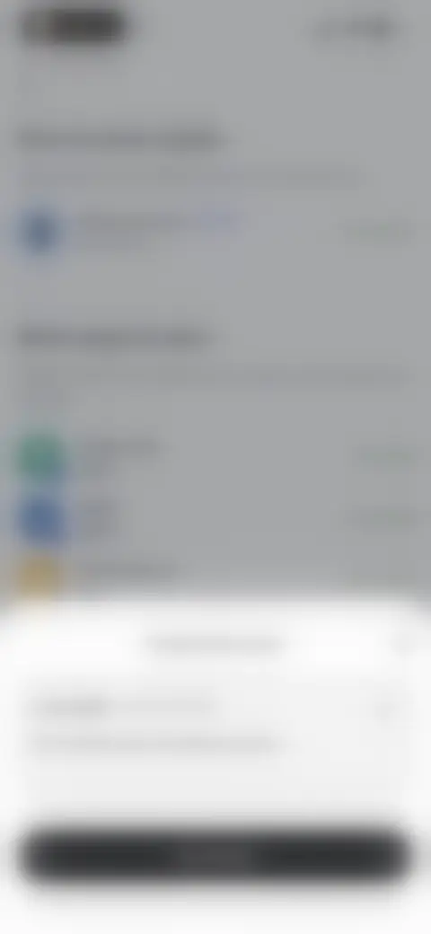 Locked screen preview