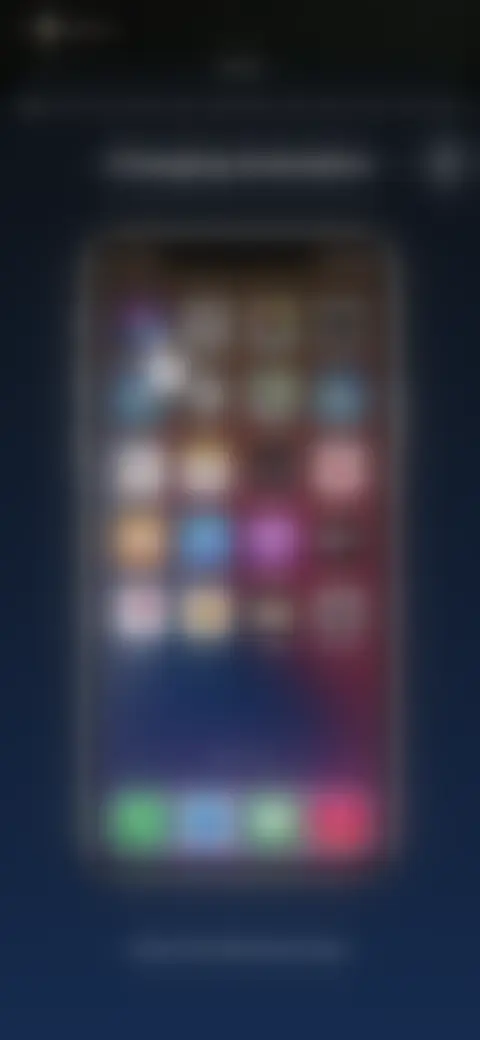 Locked screen preview