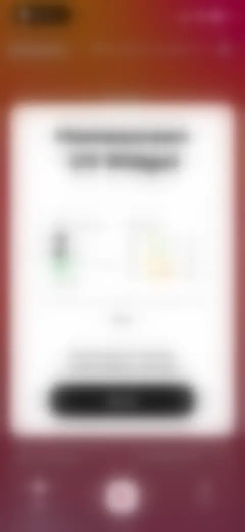 Locked screen preview