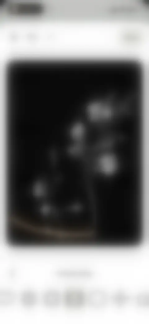 Locked screen preview