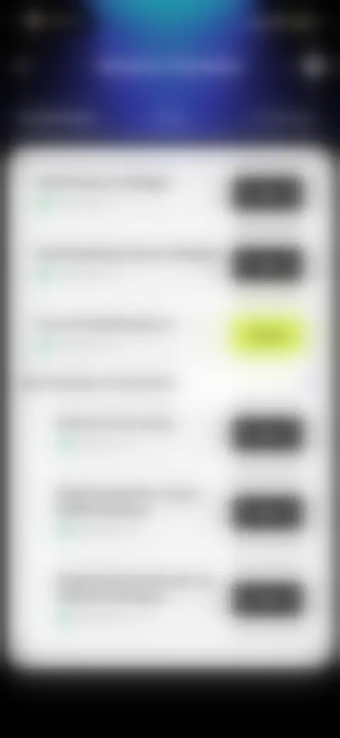 Locked screen preview