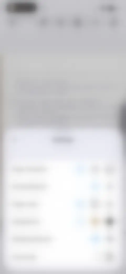 Locked screen preview