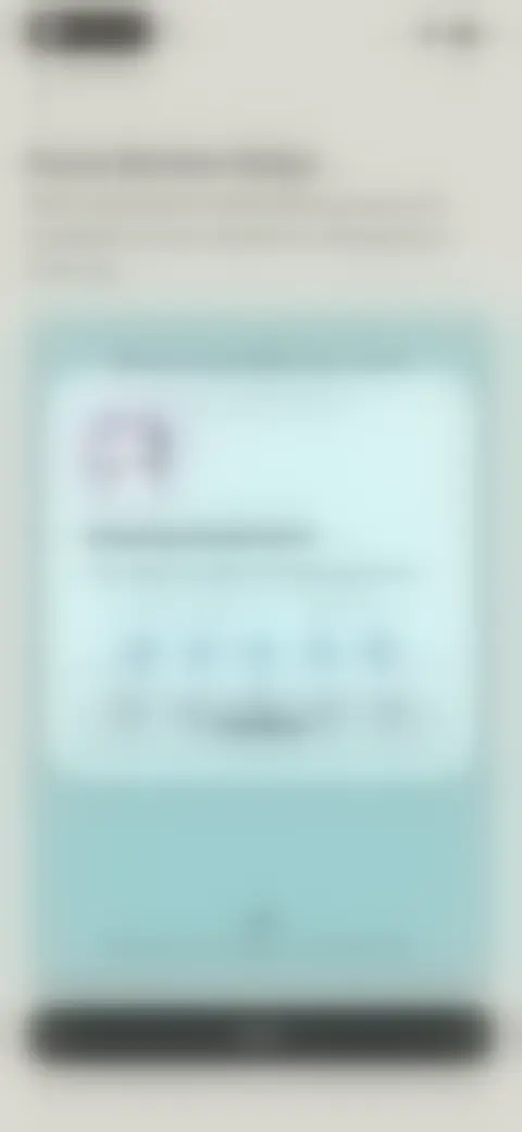 Locked screen preview