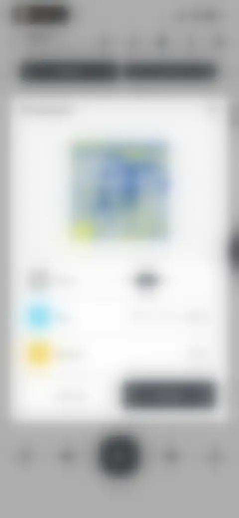 Locked screen preview