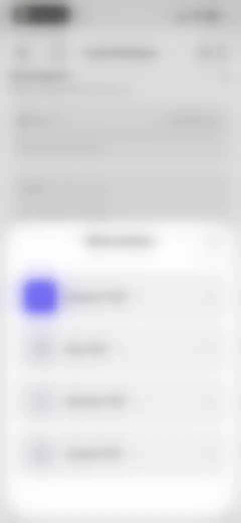 Locked screen preview