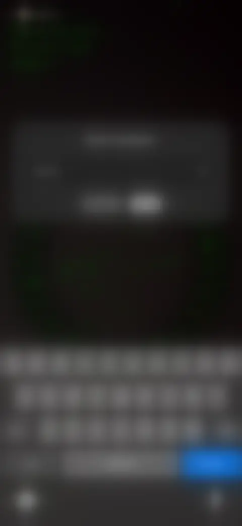 Locked screen preview