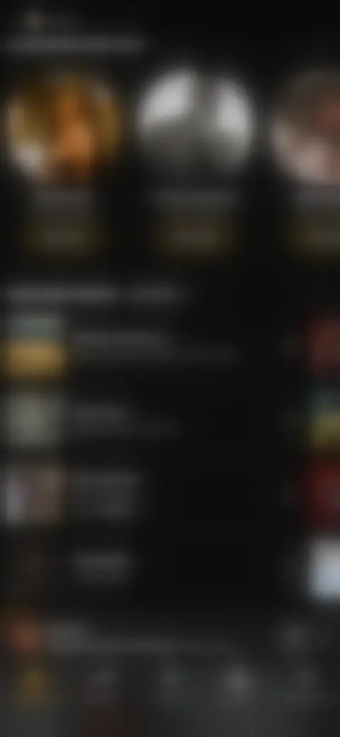 Locked screen preview