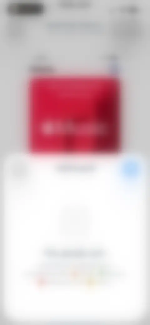 Locked screen preview