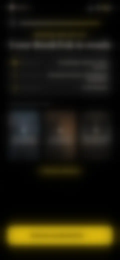 Locked screen preview