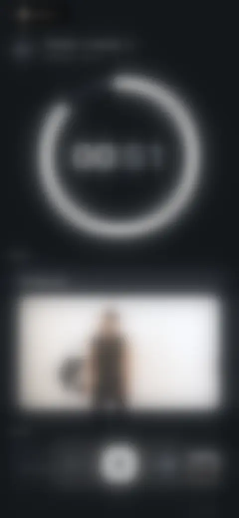 Locked screen preview