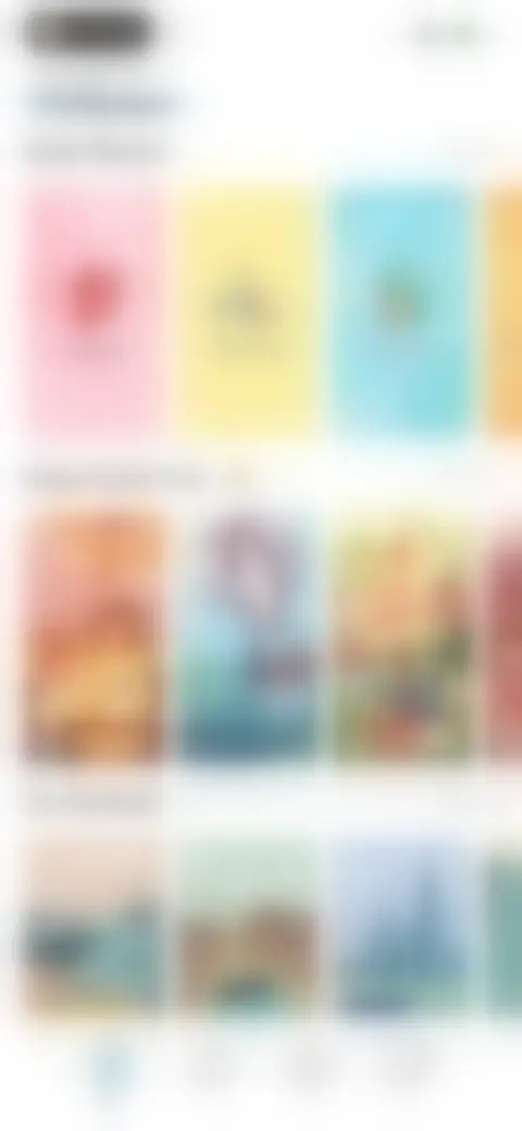 Locked screen preview