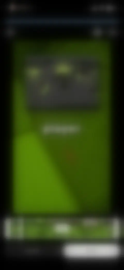Locked screen preview