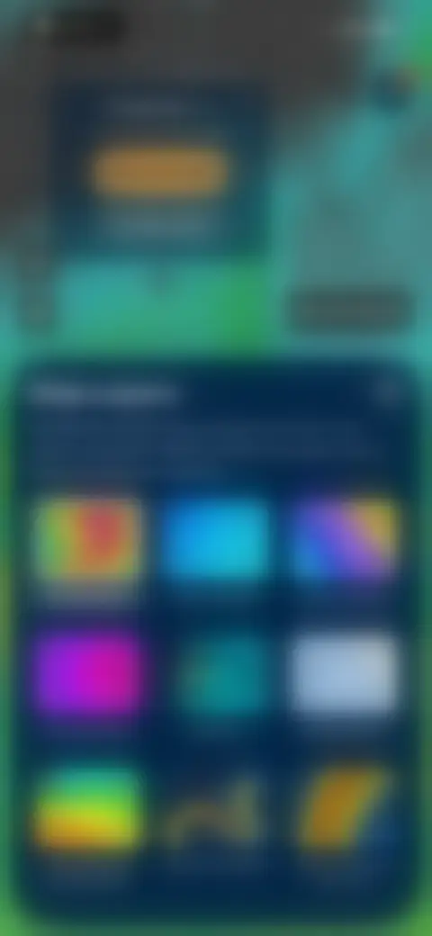 Locked screen preview