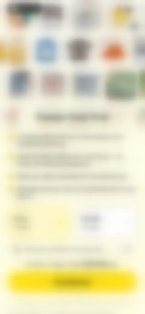 Locked screen preview