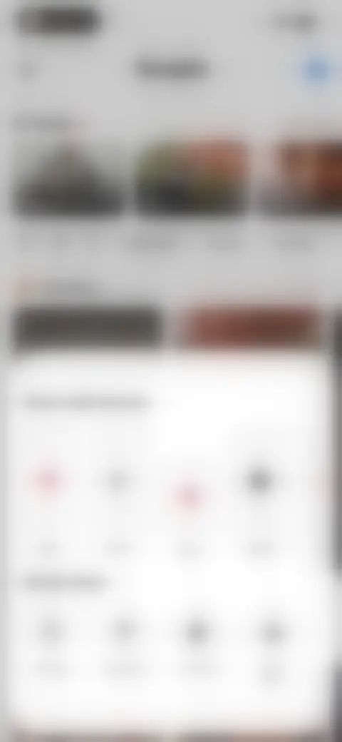 Locked screen preview