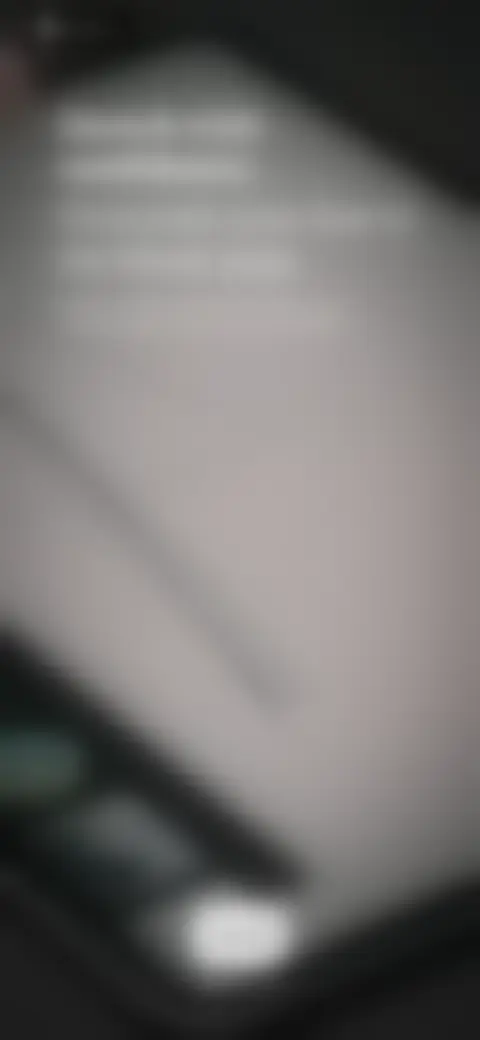 Locked screen preview