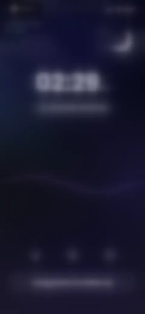 Locked screen preview