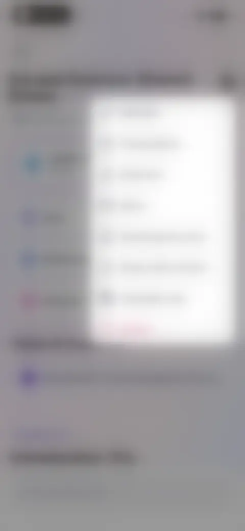 Locked screen preview