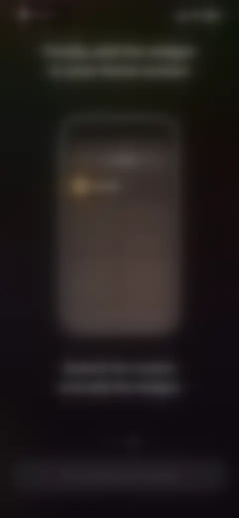 Locked screen preview