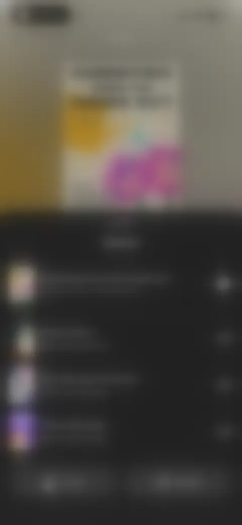 Locked screen preview
