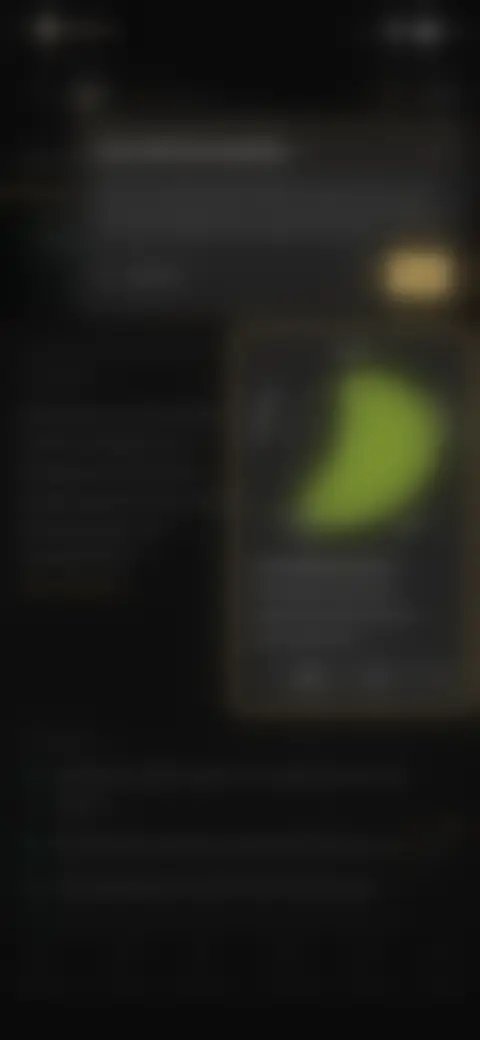 Locked screen preview